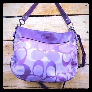 Purple Coach purse!